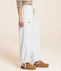 Cropped Wide Leg Pant