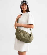 Nylon Puffer Sling Bag