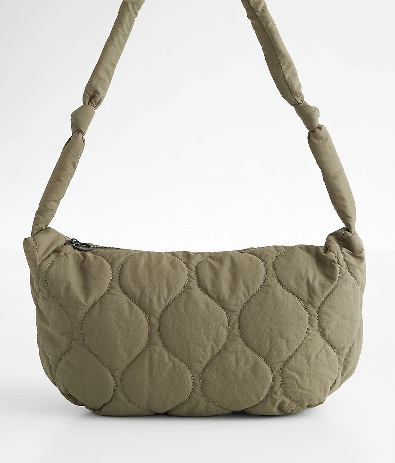 Nylon Puffer Sling Bag