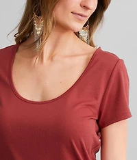 Lace V-Back Bodysuit