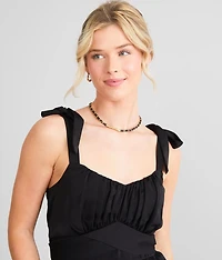 Tulip Peplum Tank Top