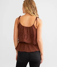 Embroidered Tank Top
