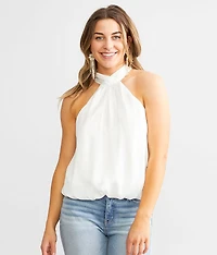 Floral Bubble Tank Top