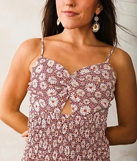 Daisy Smocked Mini Dress