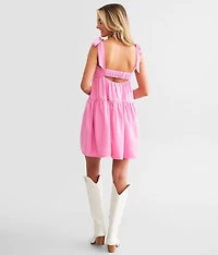 Tiered Mini Dress