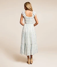 Floral Tiered Maxi Dress