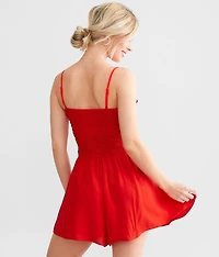 Smocked Bodice Romper