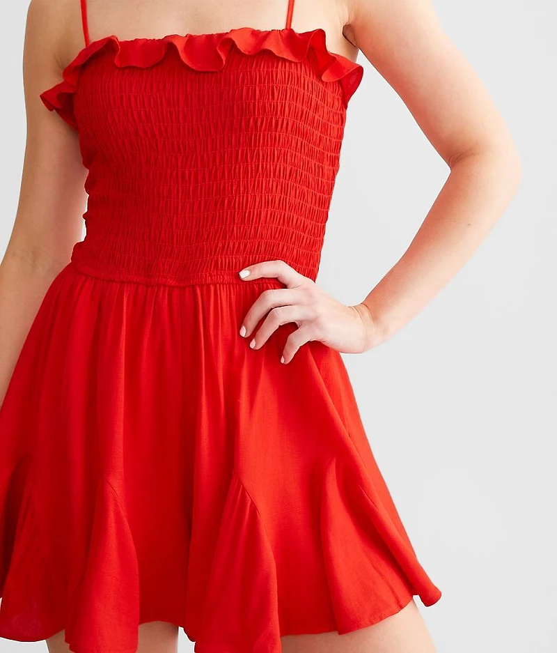 Smocked Bodice Romper