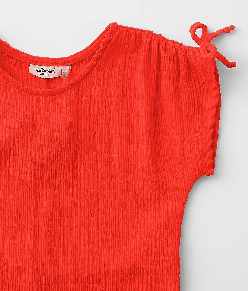 Girls - Textured Top