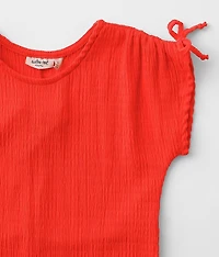 Girls - Textured Top