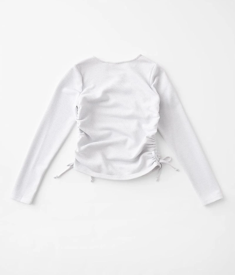 Girls - Metallic Top