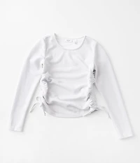 Girls - Metallic Top