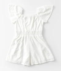 Girls - Eyelet Romper