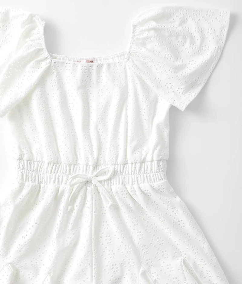 Girls - Eyelet Romper