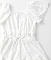 Girls - Eyelet Romper