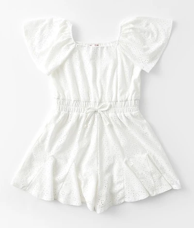 Girls - Eyelet Romper