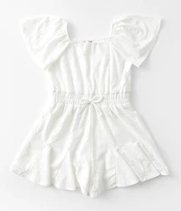 Girls - Eyelet Romper