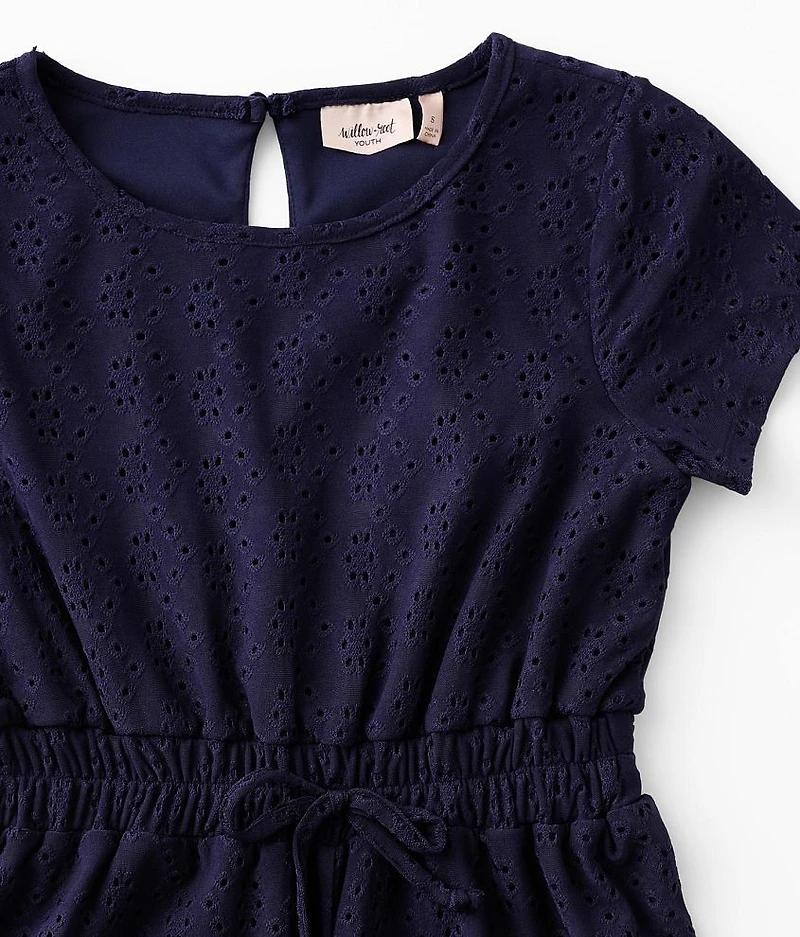 Girls - Eyelet Romper