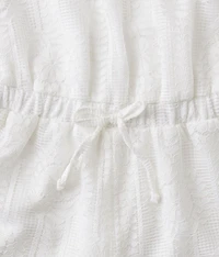 Girls - Flutter Lace Romper