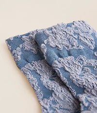 Floral Jacquard Socks
