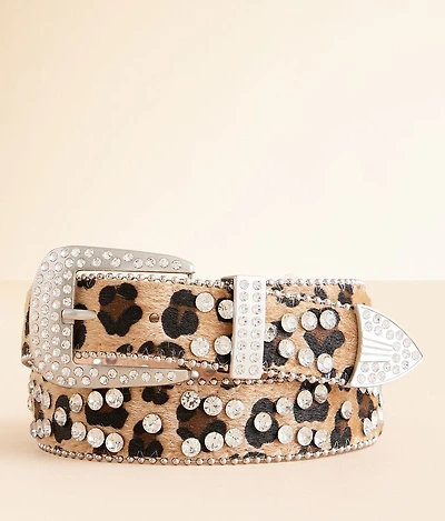 Leopard Glitz Belt
