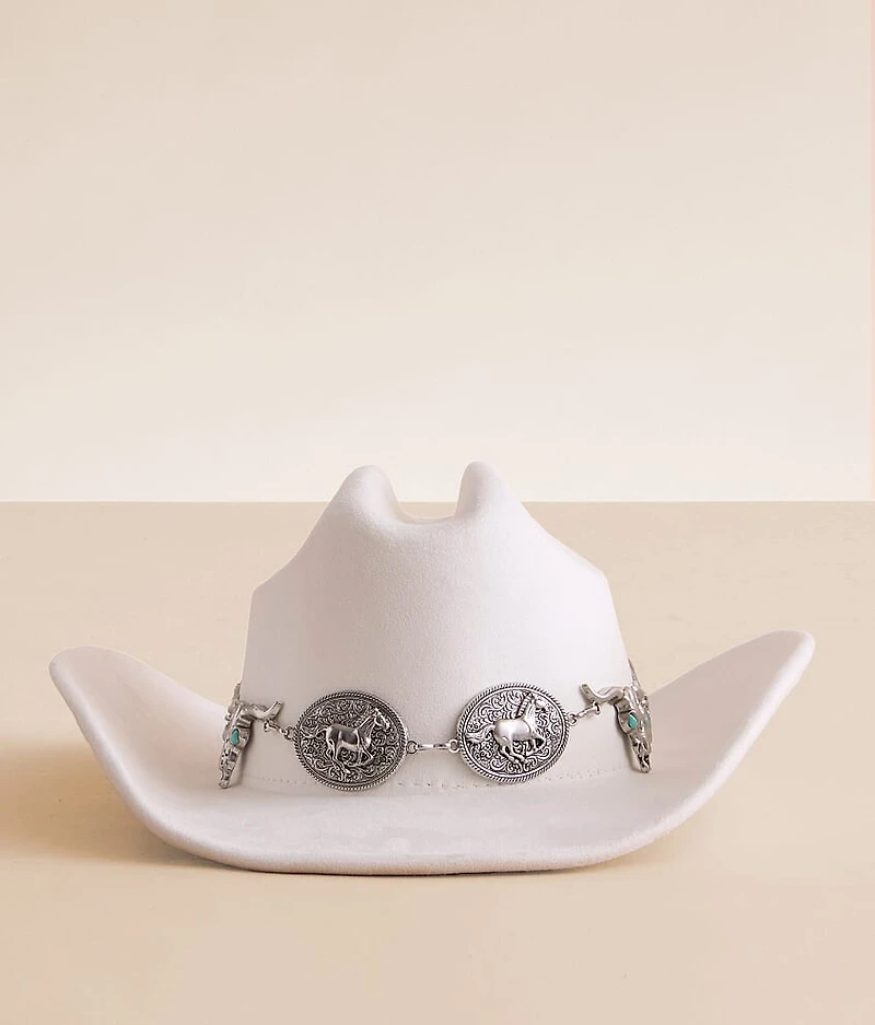 Western Concho Cowboy Hat