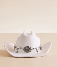 Western Concho Cowboy Hat