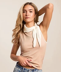 2 Pack Crinkle Fashion Scarf Set