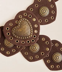 Concho Heart Belt