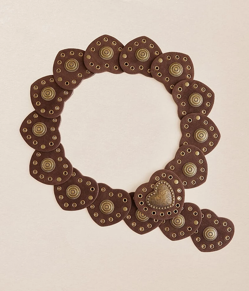 Concho Heart Belt