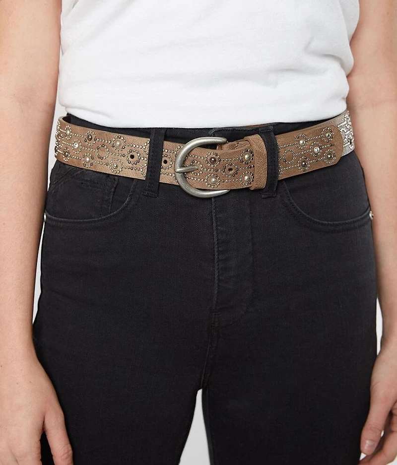 Circular Studded Glitz Belt