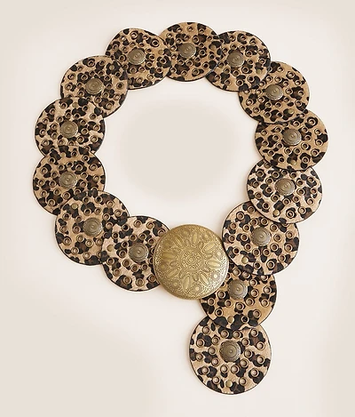 Leopard Circle Belt