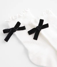 Bow Crew Socks