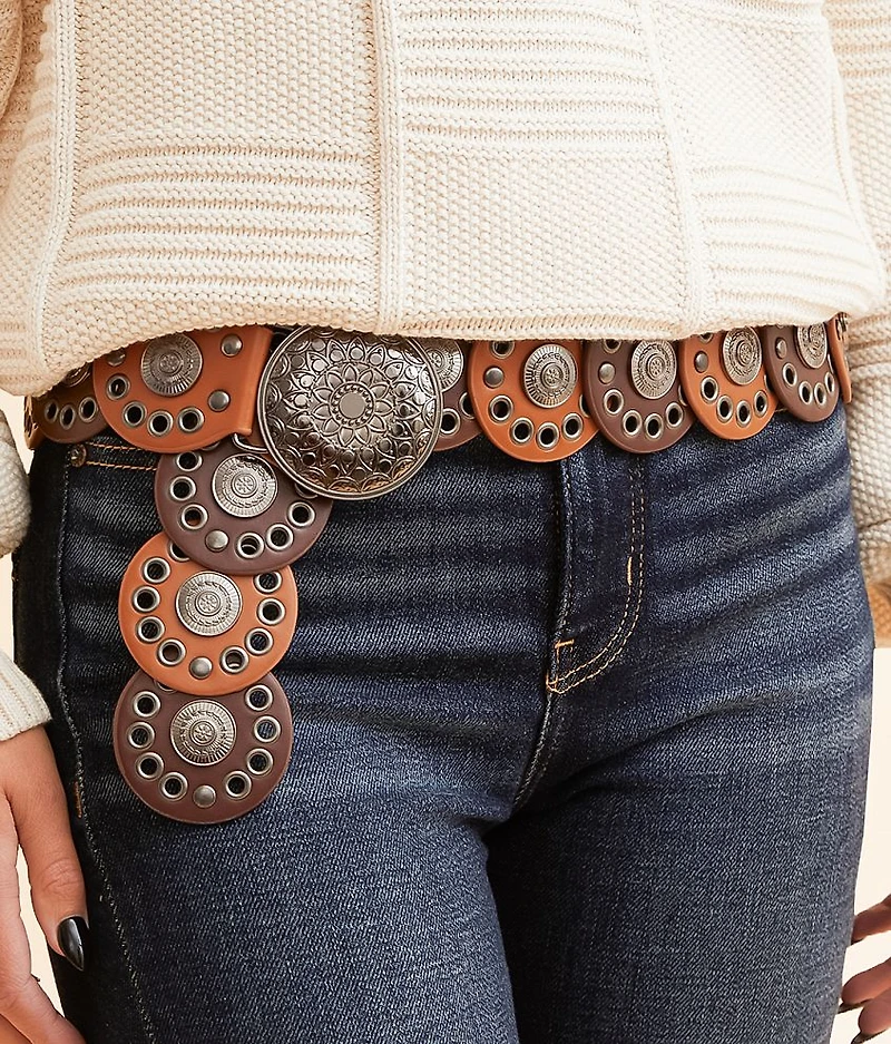 Western Concho Circle Belt