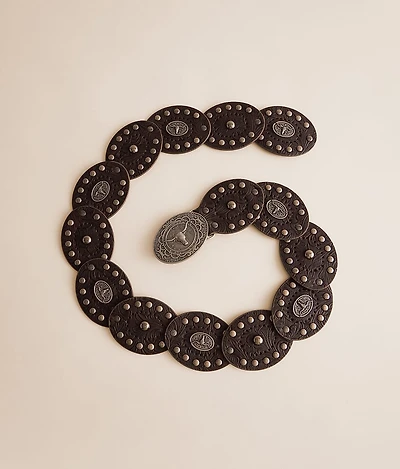 Studded Concho Belt