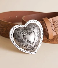 Paisley Heart Belt