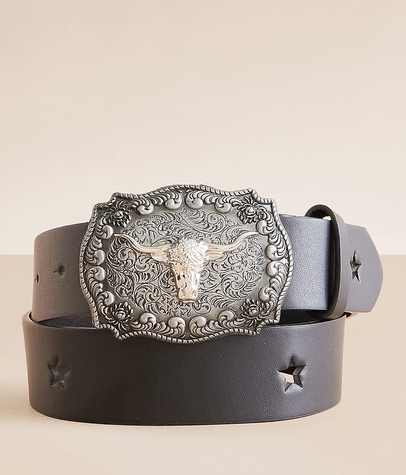 Steer Head Buckle Belt