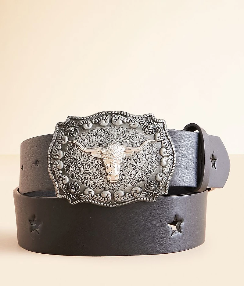 Steer Head Buckle Belt