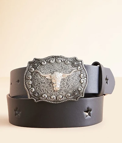 Steer Head Buckle Belt