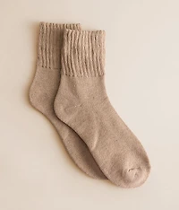 Ribbed Cuff Socks