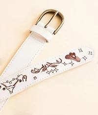 Western Embroidered Belt