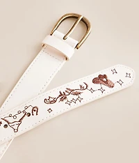 Western Embroidered Belt