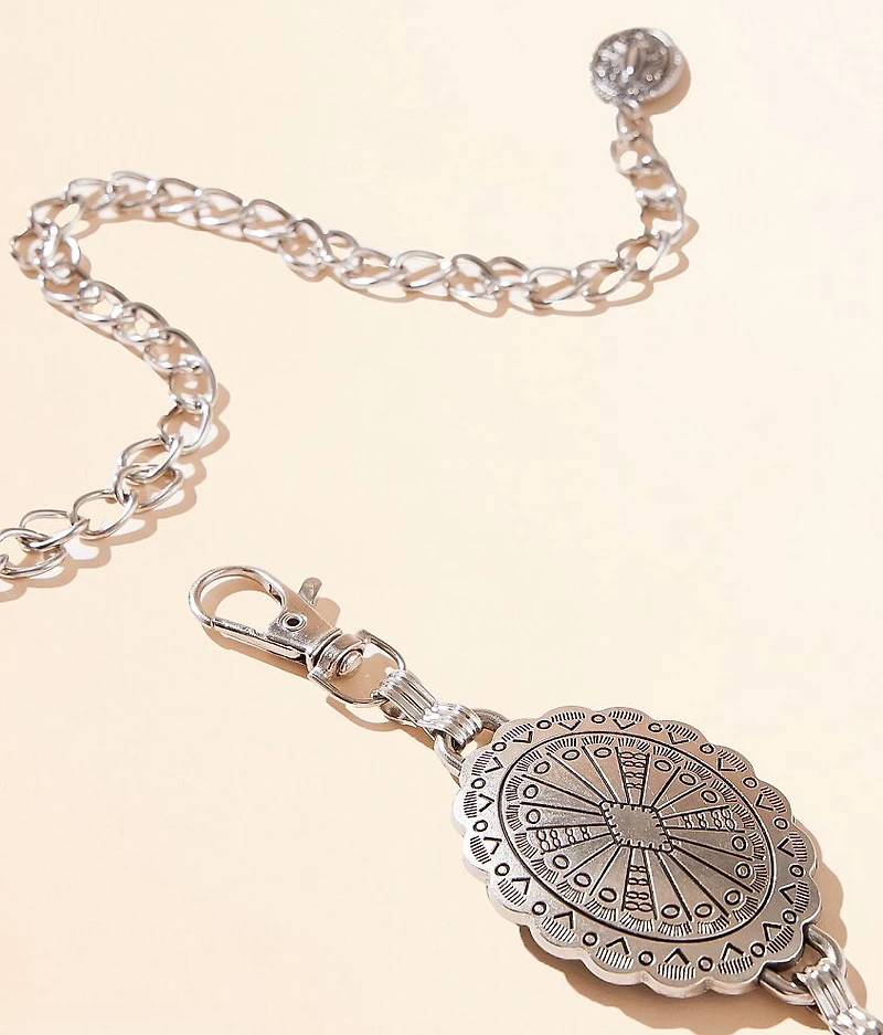 Western Concho Chain Belt