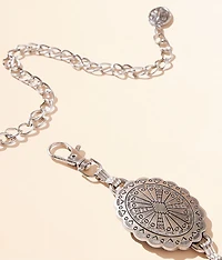 Western Concho Chain Belt
