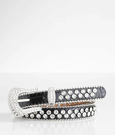 Glitz Skinny Western Belt