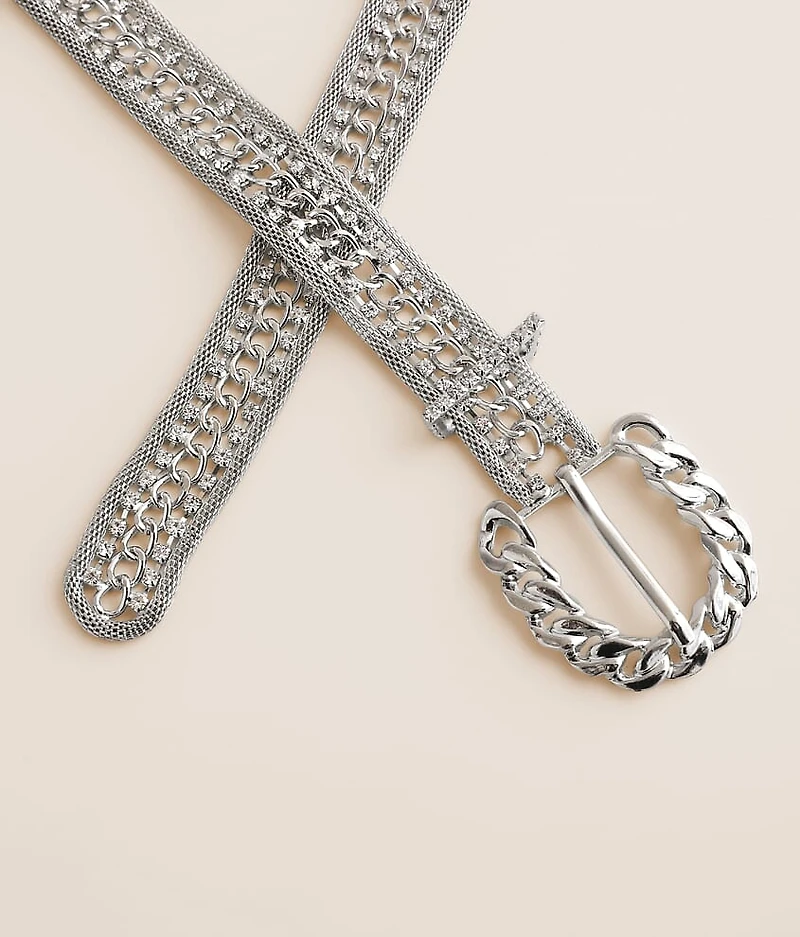 Rhinestone Glitz Belt