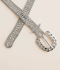 Rhinestone Glitz Belt