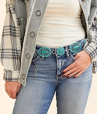 Western Turquoise Chain Belt