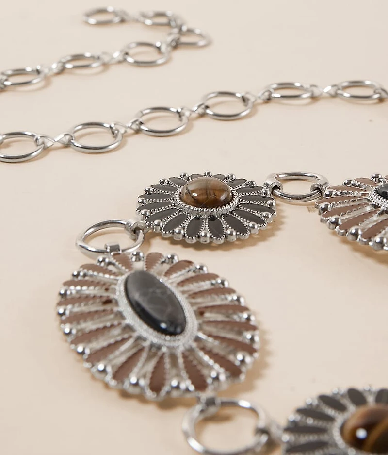 Tiger Eye Chain Belt