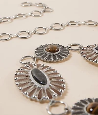 Tiger Eye Chain Belt